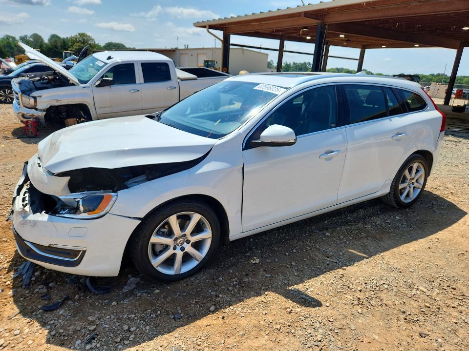 2016 Volvo V60 VIN YV140MEM7G1293415 COPART salvage auction — FRONT END, Al - Cert Of Title-Salvage Title, sold $600 on 2026-08-05 (photo 1)