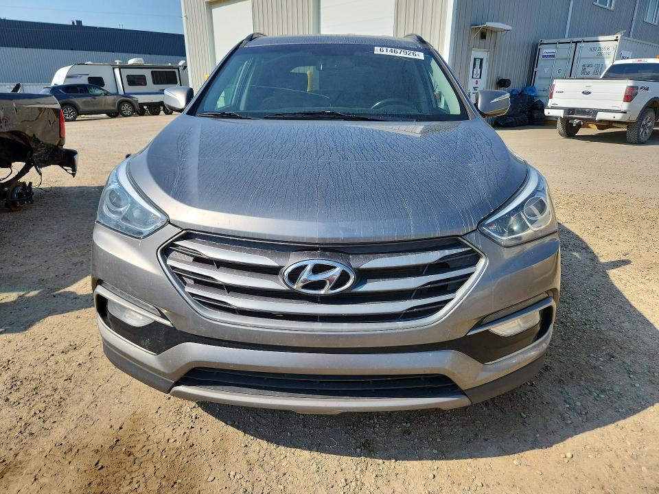 2017 Hyundai Santa fe VIN 5XYZUDLB1HG455350 COPART salvage auction — SIDE, Ab - Bos - Salvage, sold $2,000 on 2026-07-23 (photo 5)