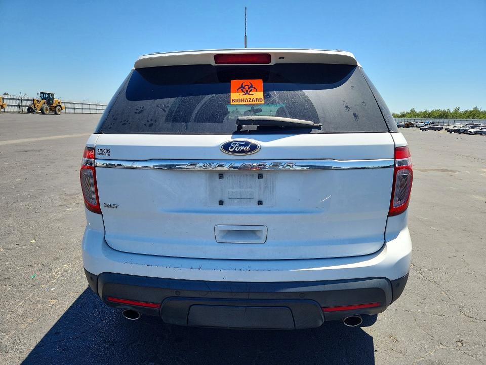 2015 Ford Explorer VIN 1FM5K7D84FGB74142 COPART salvage auction — MECHANICAL, Ca - Dis/Dlr/Exp App For Dup Clean, sold $875 on 2026-07-09 (photo 6)