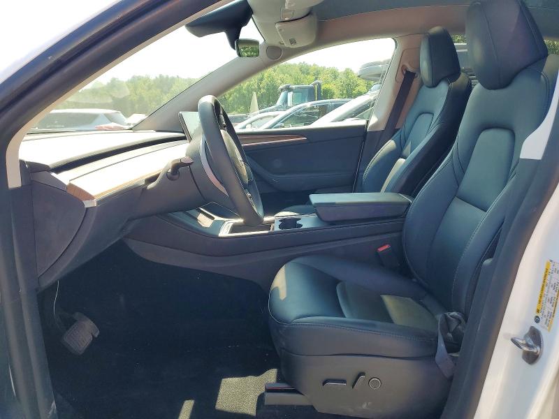 2023 Tesla Model y VIN 7SAYGAEE7PF778223 COPART salvage auction — FRONT END, Ma - Cert Of Title-Salvage, sold $125 on 2026-07-29 (photo 7)