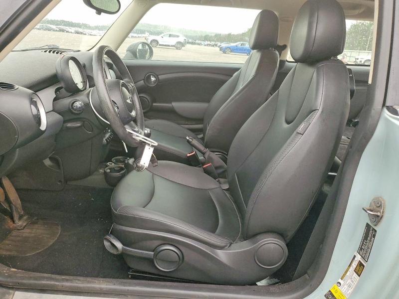 2012 Mini Cooper VIN WMWSU3C50CT366966 COPART salvage auction — FRONT END, NY - MV-907A SALVAGE CERTIFICATE, sold $425 on 2026-07-27 (photo 7)