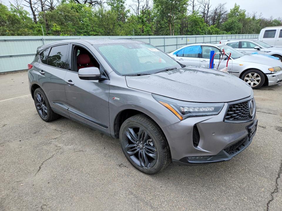 2024 Acura VIN 5J8TC2H62RL013399 COPART salvage auction — SIDE, Ny - Mv-907A Salvage Certificate, sold $16,500 on 2026-08-28 (photo 4)