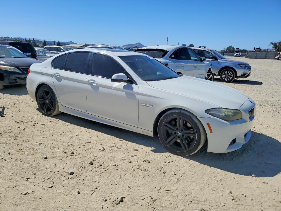 2016 BMW 5er VIN WBA5B1C57GG133379 COPART salvage auction — REAR END, Ca - Salvage Certificate, sold $2,450 on 2026-08-06 (photo 4)