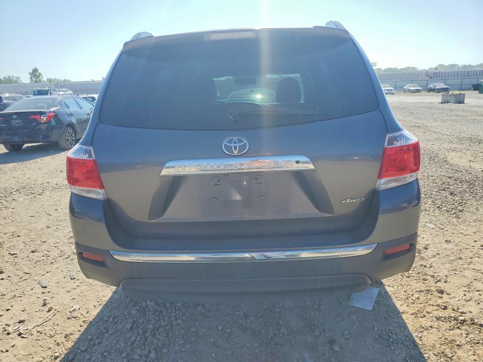 2012 Toyota Highlander VIN 5TDBK3EH4CS133705 COPART salvage auction — FRONT END, Ks - Cert Of Title-Salvage, sold $1,200 on 2026-07-28 (photo 6)