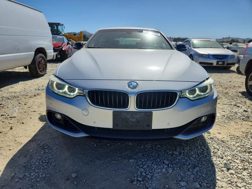 2015 BMW 4er VIN WBA4B3C51FD669574 COPART salvage auction — UNDERCARRIAGE, Ca - Salvage Certificate, sold $3,100 on 2026-08-11 (photo 5)