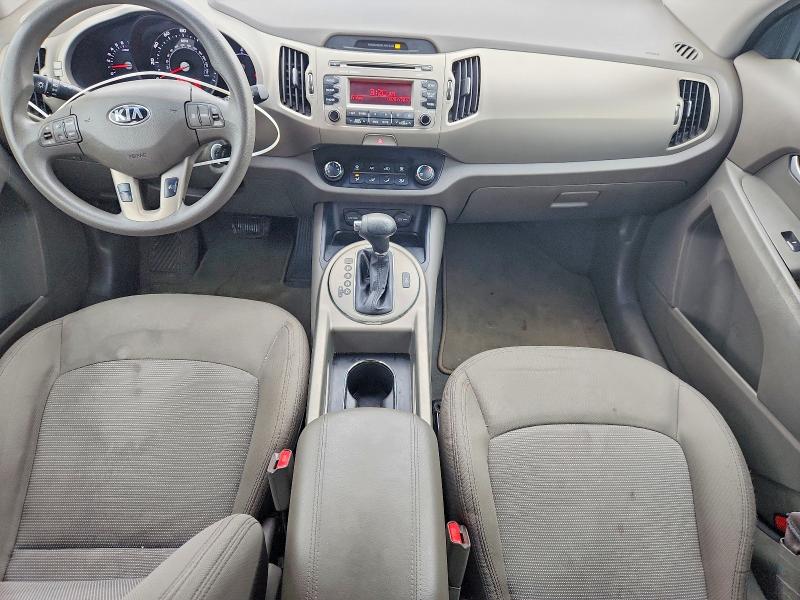 2014 Kia Sportage VIN KNDPBCAC8E7628017 COPART salvage auction — VANDALISM, Ct - Cert Of Title-Salvage, sold $1,475 on 2026-07-24 (photo 8)