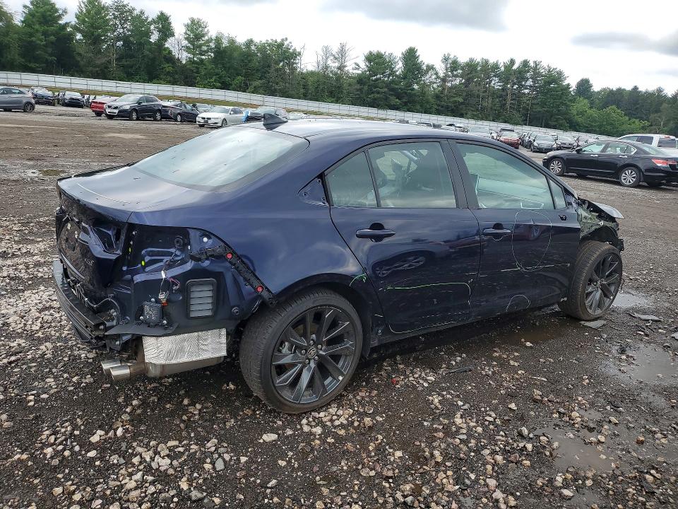 2025 Toyota Corolla VIN 5YFT4MCE3SP231385 COPART salvage auction — STRIPPED, Md - Cert Of Salvage < 75% Damage, sold $450 on 2026-07-27 (photo 3)