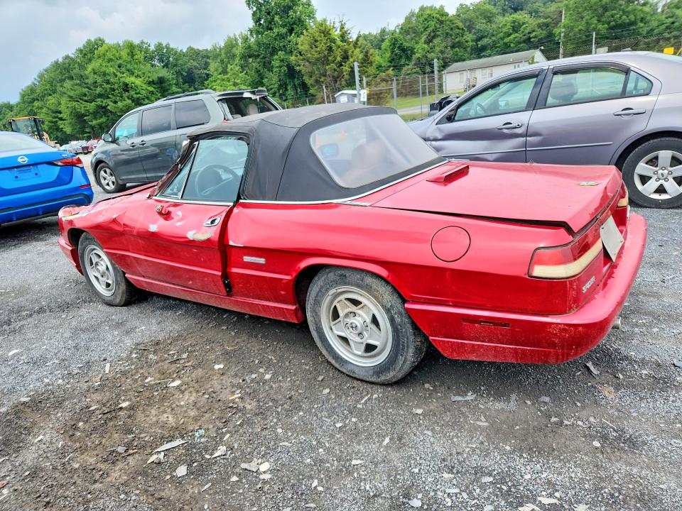 1991 Alfa romeo VIN ZARBB32G1M6005201 COPART salvage auction — FRONT END, Pa - Certificate Of Salvage, sold $1,900 on 2026-07-20 (photo 2)