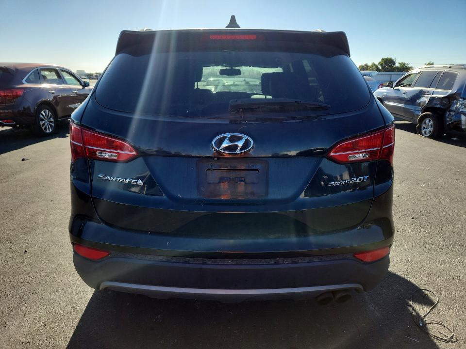 2014 Hyundai Santa fe VIN 5XYZU3LA5EG222200 COPART salvage auction — MINOR DENT/SCRATCHES, CA - DIS/DLR/EXP ONLY CLEAN TITLE, sold $850 on 2026-07-27 (photo 6)