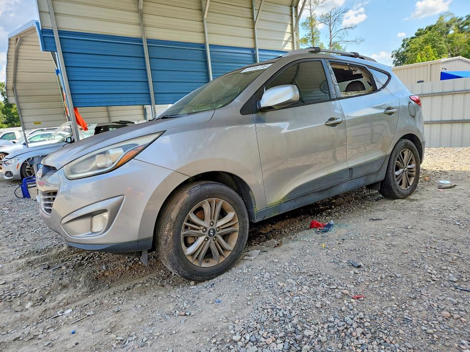 2014 Hyundai Tucson VIN KM8JU3AG0EU926156 COPART salvage auction — SIDE, GA - CERTIFICATE OF TITLE, sold $200 on 2026-07-28 (photo 1)