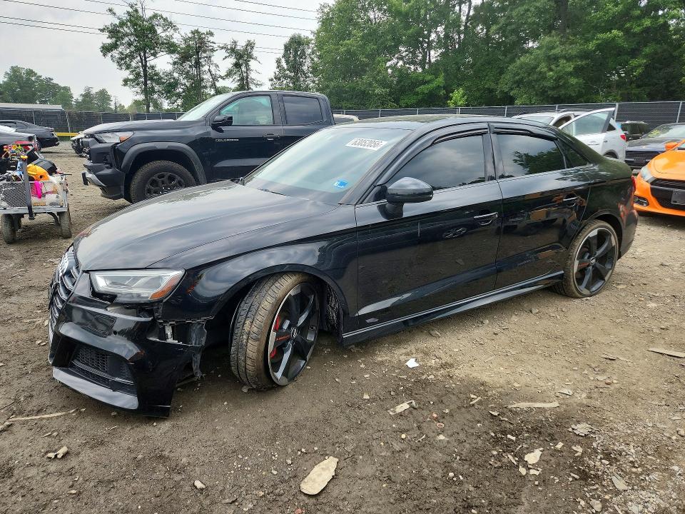2019 Audi S3 VIN WAUB1GFF7K1018791 COPART salvage auction — FRONT END, Md - Cert Of Salvage > 75% Damage, sold $3,450 on 2026-07-31 (photo 1)