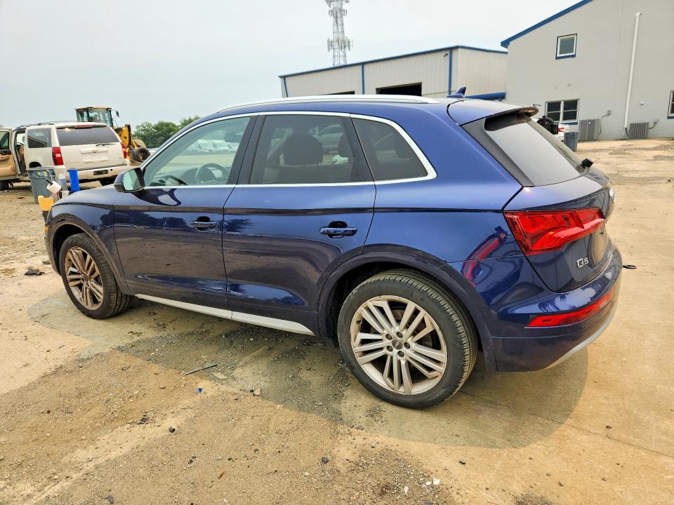 2018 Audi Q5 VIN WA1BNAFY4J2008194 COPART salvage auction — MINOR DENT/SCRATCHES, Nj - Cert Of Title-Salvage, sold $7,500 on 2026-07-20 (photo 2)
