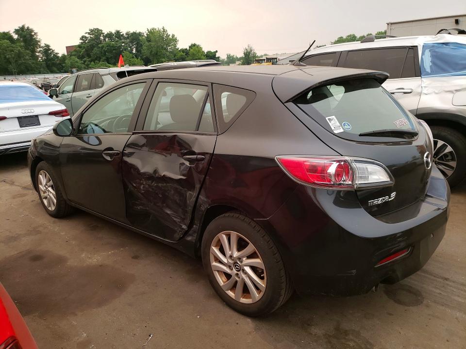 2013 Mazda 3 VIN JM1BL1LP8D1747490 COPART salvage auction — SIDE, CT - CERTIFICATE OF TITLE, sold $475 on 2026-07-21 (photo 2)