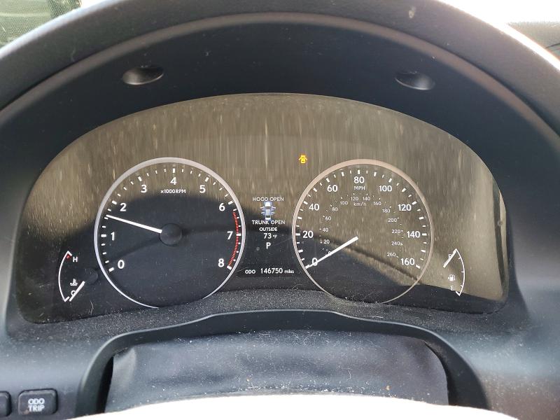 2014 Lexus ES VIN JTHBK1GG8E2137550 COPART salvage auction — FRONT END, Co - Salvage Title, sold $300 on 2026-07-29 (photo 9)