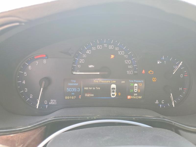 2015 Cadillac Cts VIN 1G6AP5SX3F0112438 COPART salvage auction — FRONT END, Ca - Salvage Certificate (P), sold $1,600 on 2026-08-18 (photo 9)
