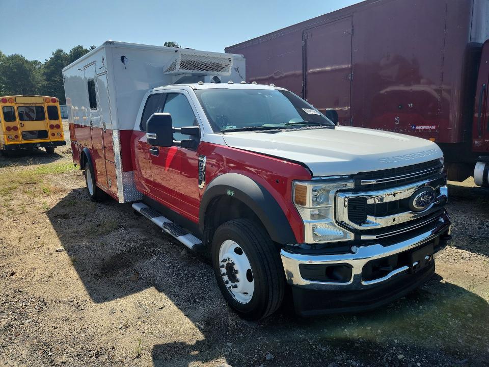 2020 Ford F550 VIN 1FD0X5HT0LED25015 COPART salvage auction — MINOR DENT/SCRATCHES, Ny - Certificate Of Title (P), sold $50,500 on 2026-07-29 (photo 4)