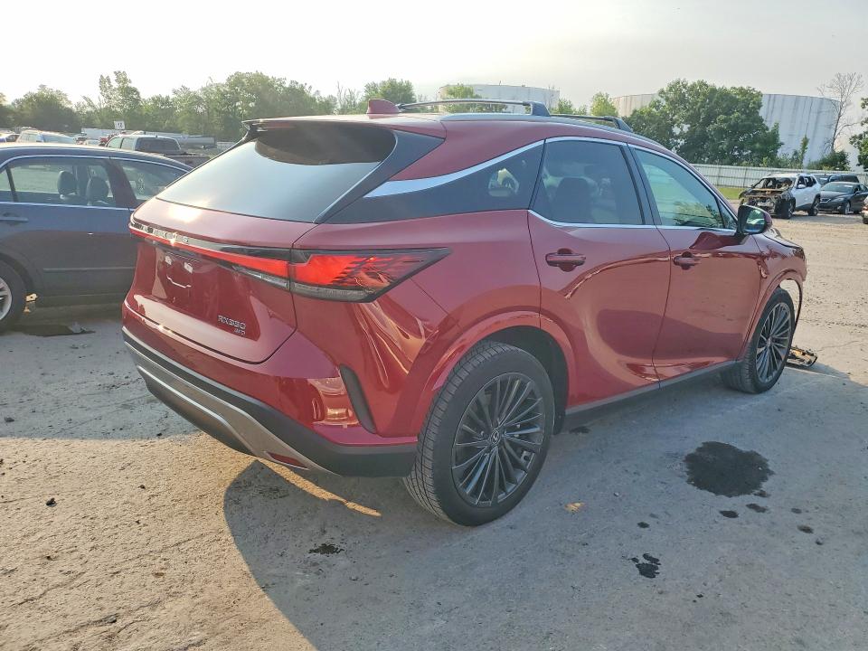 2024 Lexus Rx VIN 2T2BAMCA0RC088581 COPART salvage auction — FRONT END, Ny - Mv-907A Salvage Certificate, sold $29,500 on 2026-07-28 (photo 3)