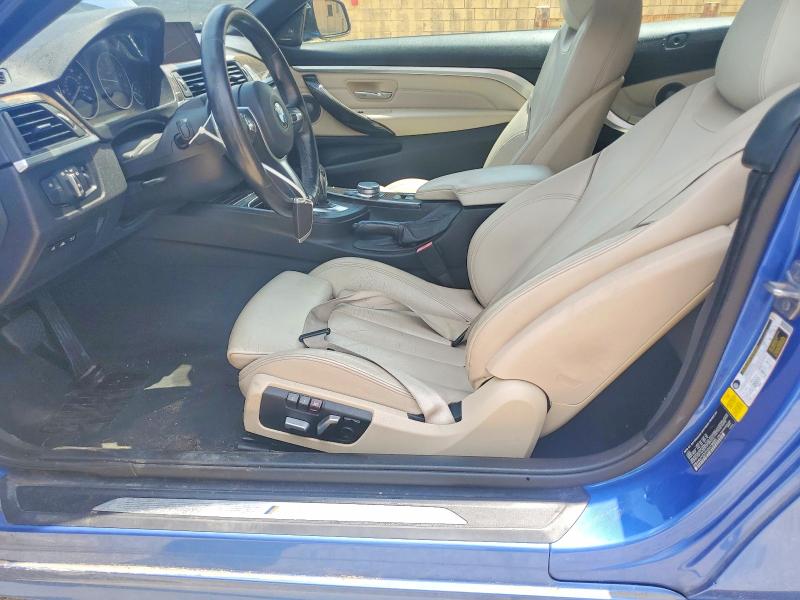 2017 BMW 4er VIN WBA4U7C57H5H19685 COPART salvage auction — NORMAL WEAR, Sc - Certificate Of Title, sold $2,800 on 2026-07-24 (photo 7)
