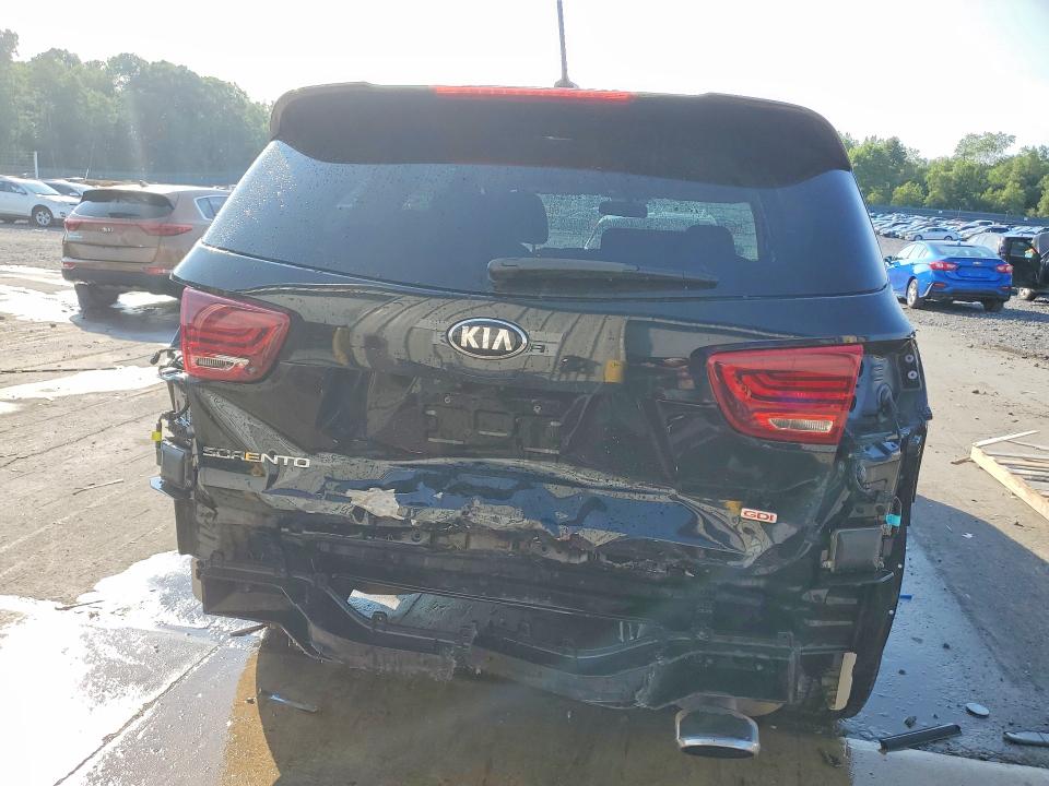 2019 Kia Sorento VIN 5XYPGDA30KG478488 COPART salvage auction — REAR END, Pa - Cert Of Salv-R=Reconstructed, sold $4,000 on 2026-07-22 (photo 6)
