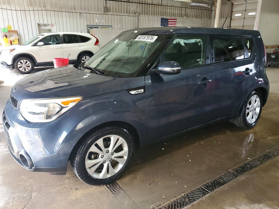 2014 Kia Soul VIN KNDJP3A50E7035888 COPART salvage auction — REAR END, PA - CERTIFICATE OF SALVAGE, sold $575 on 2026-07-30 (photo 1)