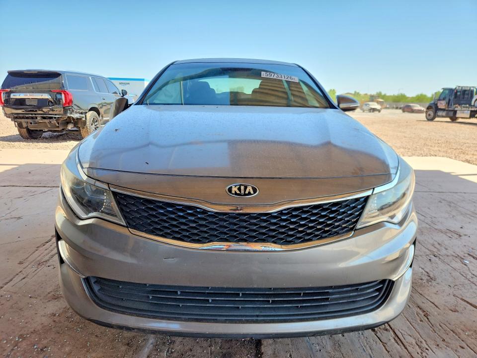 2016 Kia Optima VIN 5XXGT4L38GG107910 COPART salvage auction — SIDE, Az - Cert Of Title - Salvage, sold $250 on 2026-07-28 (photo 5)