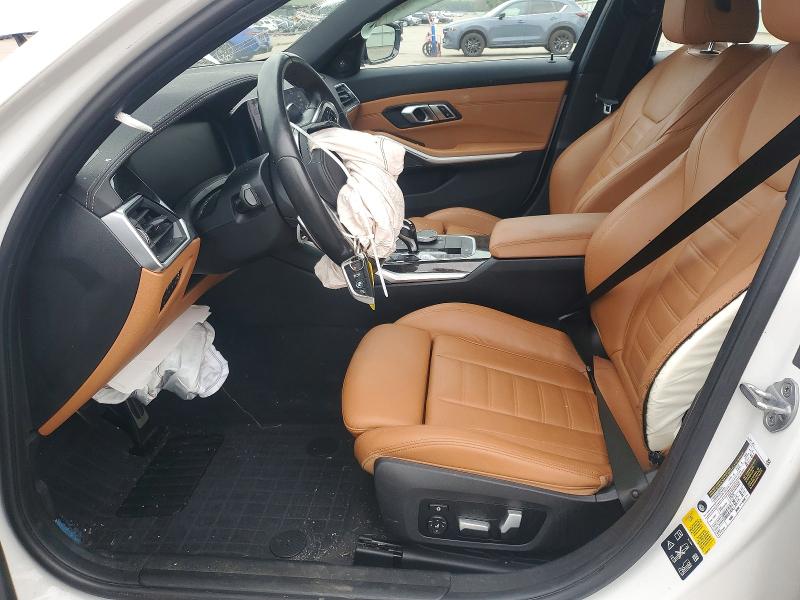 2020 BMW M3 VIN WBA5U9C06LFH61787 COPART salvage auction — FRONT END, Ny - Mv-907A Salvage Certificate, sold $17,400 on 2026-08-07 (photo 7)