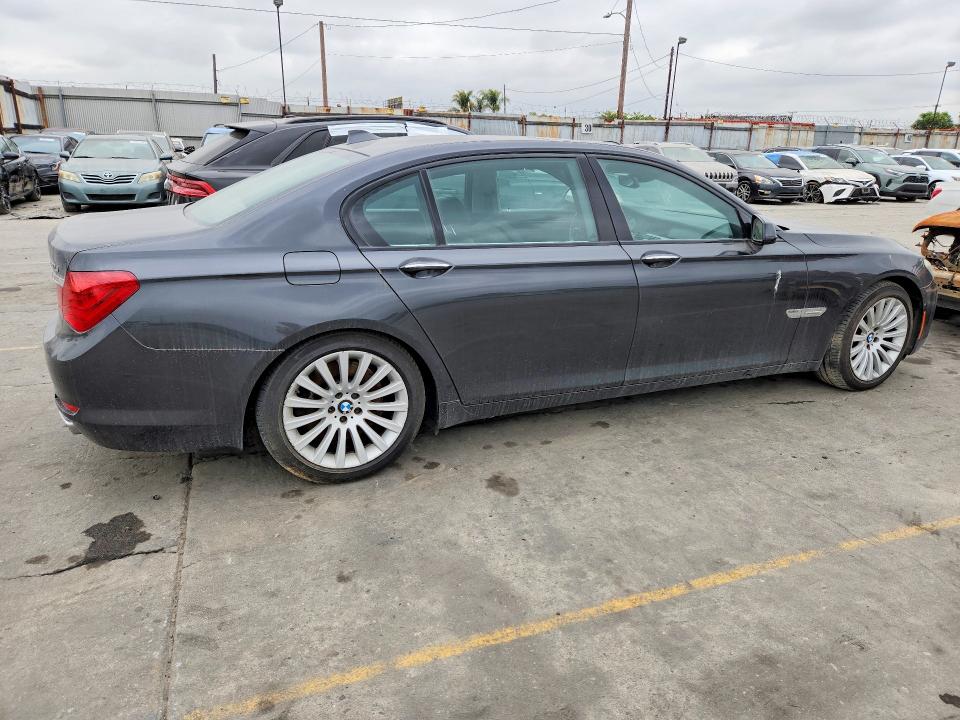 2012 BMW 7er VIN WBAKB8C58CC962572 COPART salvage auction — NORMAL WEAR, Ca - Salvage Acquisition Billofsale (P), sold $1,200 on 2026-07-27 (photo 3)