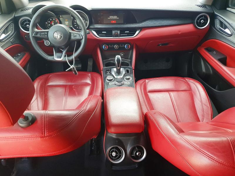 2021 Alfa romeo Stelvio VIN ZASPAJAN3M7C98625 COPART salvage auction — FRONT END, FL - CERTIFICATE OF TITLE, sold $2,600 on 2026-07-30 (photo 8)