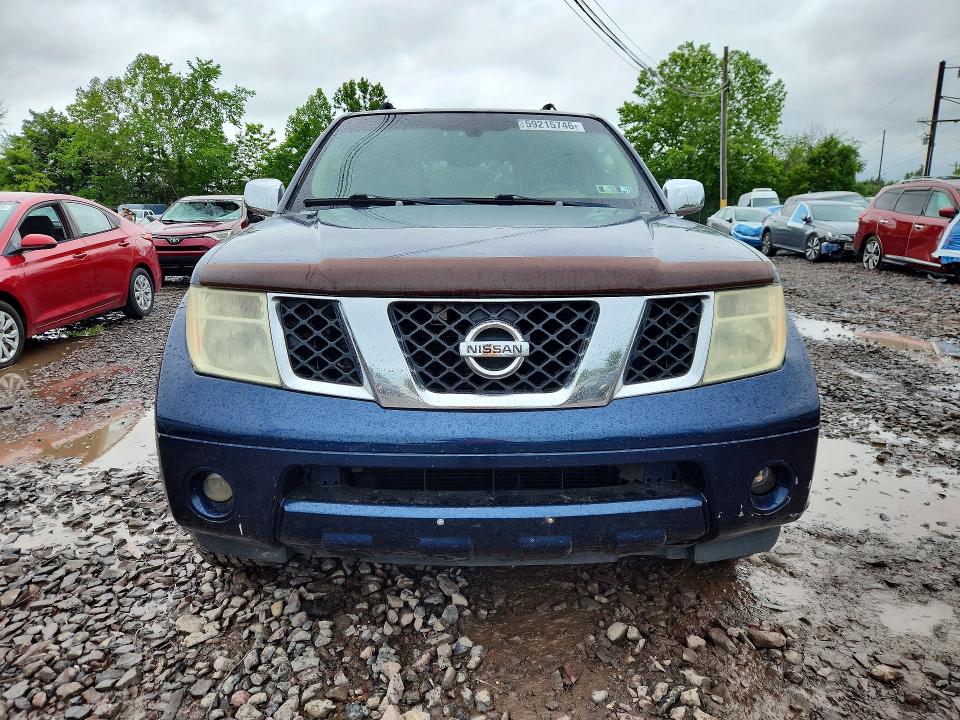 2006 Nissan Pathfinder VIN 5N1AR18W26C600806 COPART salvage auction — REAR END, Pa - Certificate Of Salvage, sold $575 on 2026-07-20 (photo 5)