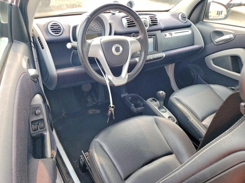 2013 Smart Fortwo VIN WMEEJ3BA7DK651129 COPART salvage auction — FRONT END, Ct - Cert Of Title-Salvage, sold $1,000 on 2026-08-04 (photo 8)