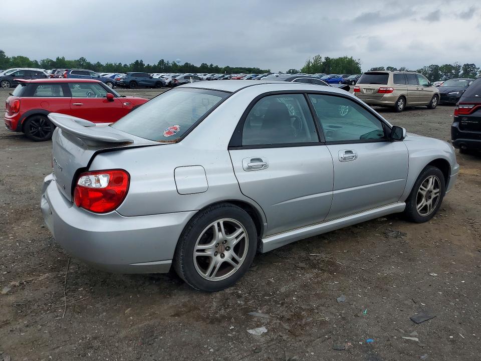 2005 Subaru Impreza VIN JF1GD66585H523984 COPART salvage auction — REAR END, VA - CERTIFICATE OF TITLE, sold $625 on 2026-07-22 (photo 3)