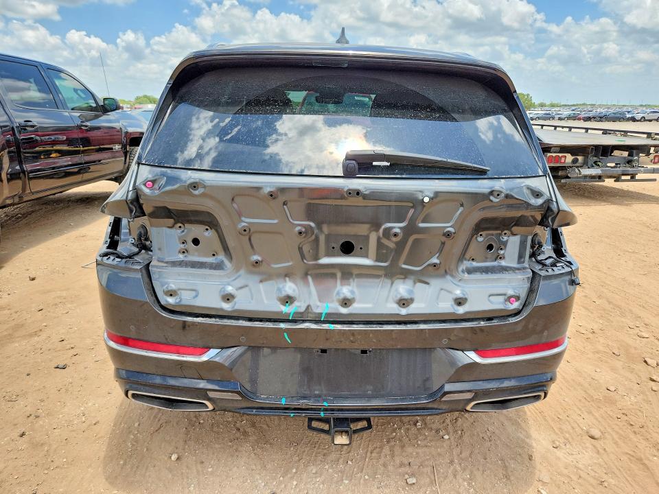 2024 Genesis Gv80 VIN KMUHBDSB5RU168951 COPART salvage auction — FRONT END, Tx - Salvage Vehicle Title, sold $6,700 on 2026-07-23 (photo 6)