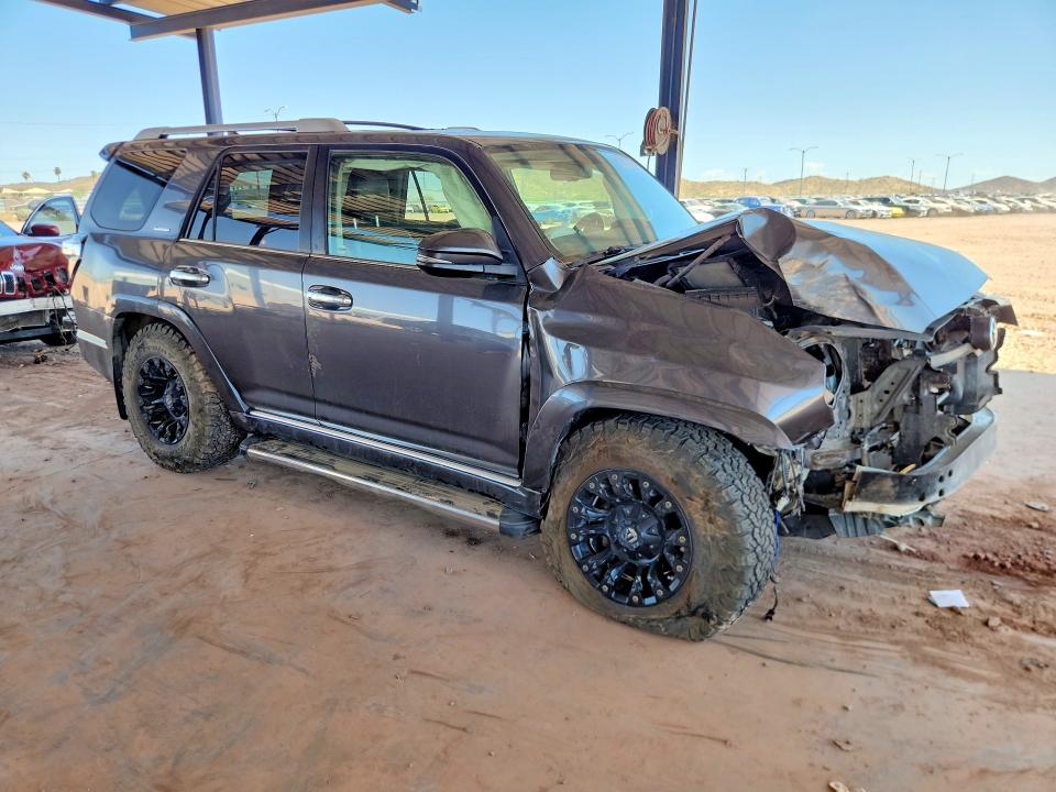 2016 Toyota 4runner VIN JTEBU5JR6G5346280 COPART salvage auction — FRONT END, Az - Cert Of Title - Salvage, sold $500 on 2026-07-28 (photo 4)