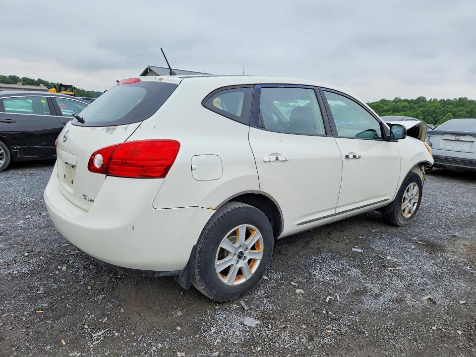 2009 Nissan Rogue sport VIN JN8AS58VX9W178072 COPART salvage auction — FRONT END, PA - CERTIFICATE OF SALVAGE, sold $325 on 2026-07-20 (photo 3)