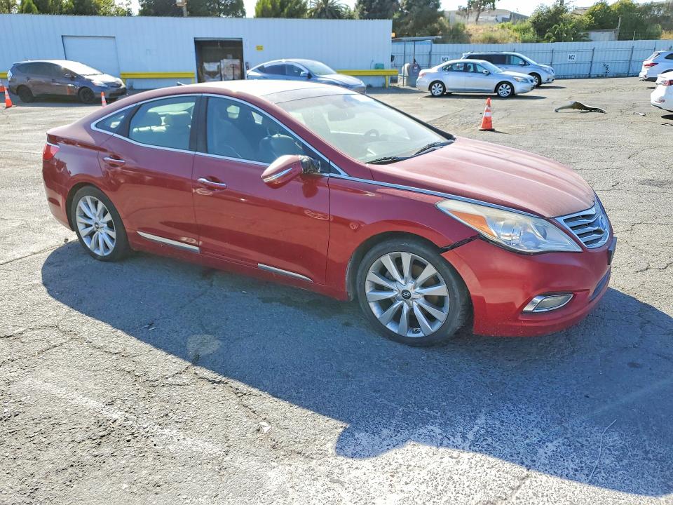2013 Hyundai Azera VIN KMHFH4JG4DA255977 COPART salvage auction — MECHANICAL, Wv - Dis/Dlr/Exp Only Clean Title, sold $550 on 2026-07-10 (photo 4)