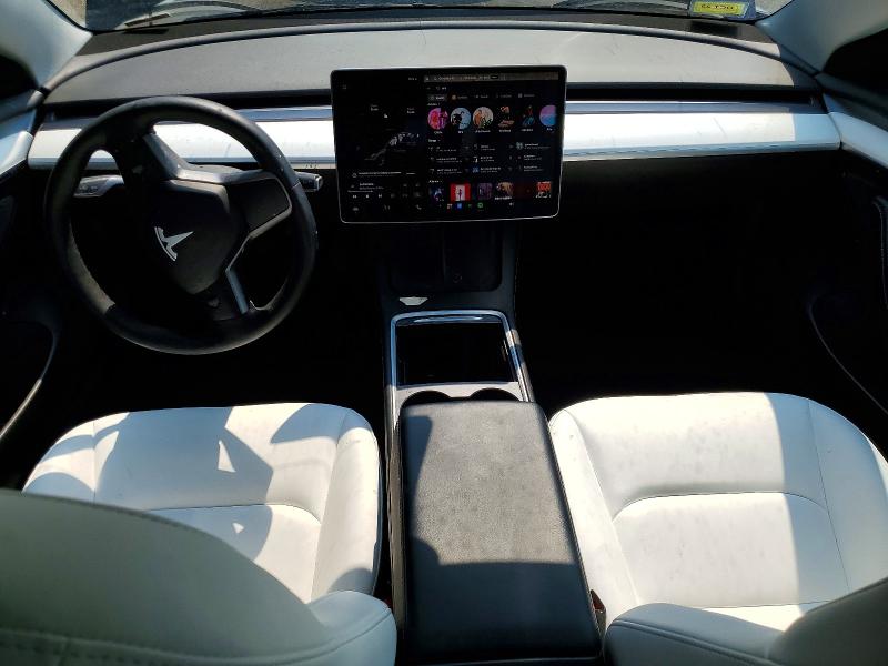 2022 Tesla VIN 5YJ3E1EB8NF195644 COPART salvage auction — FRONT END, CO - PUBLIC - SALVAGE TITLE (P), sold $5,500 on 2026-07-16 (photo 8)