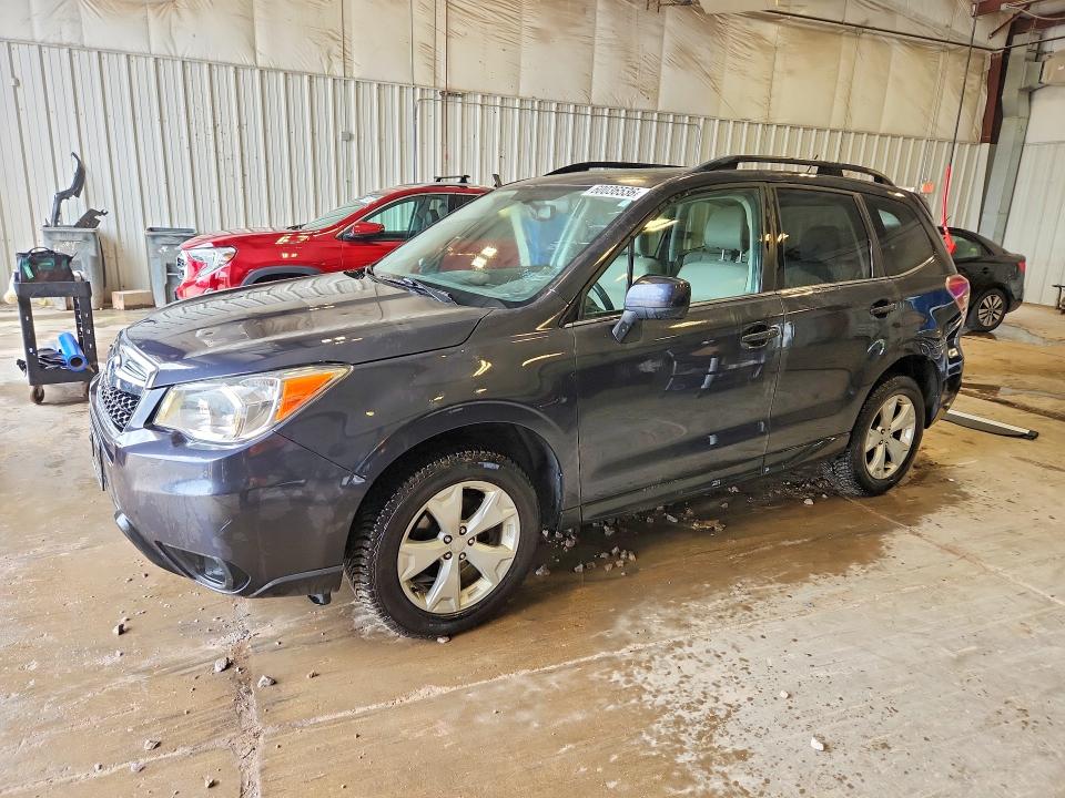 2014 Subaru Forester VIN JF2SJAHC8EH467073 COPART salvage auction — HAIL, Wi - Certificate Of Title, sold $3,550 on 2026-07-27 (photo 1)