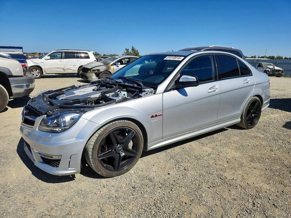 2009 Mercedes-benz C class VIN WDDGF77X79F220423 COPART salvage auction — FRONT END, Ca - Dis/Dlr/Exp Only Clean Title, sold $8,500 on 2026-07-23 (photo 1)