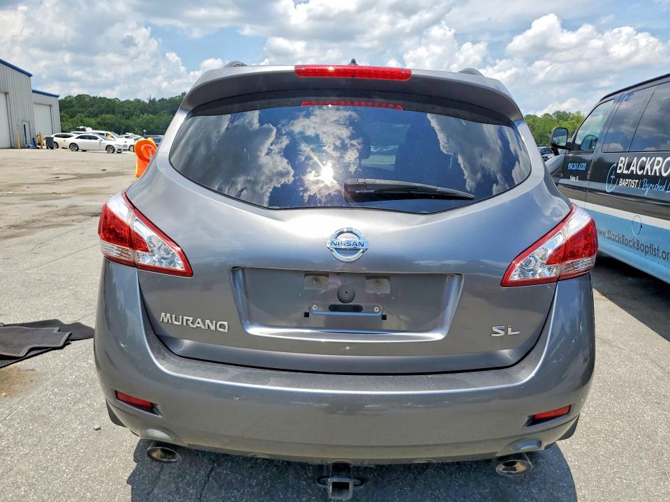 2013 Nissan Murano VIN JN8AZ1MU4DW213960 COPART salvage auction — MINOR DENT/SCRATCHES, Sc - Certificate Of Title, sold $600 on 2026-07-27 (photo 6)