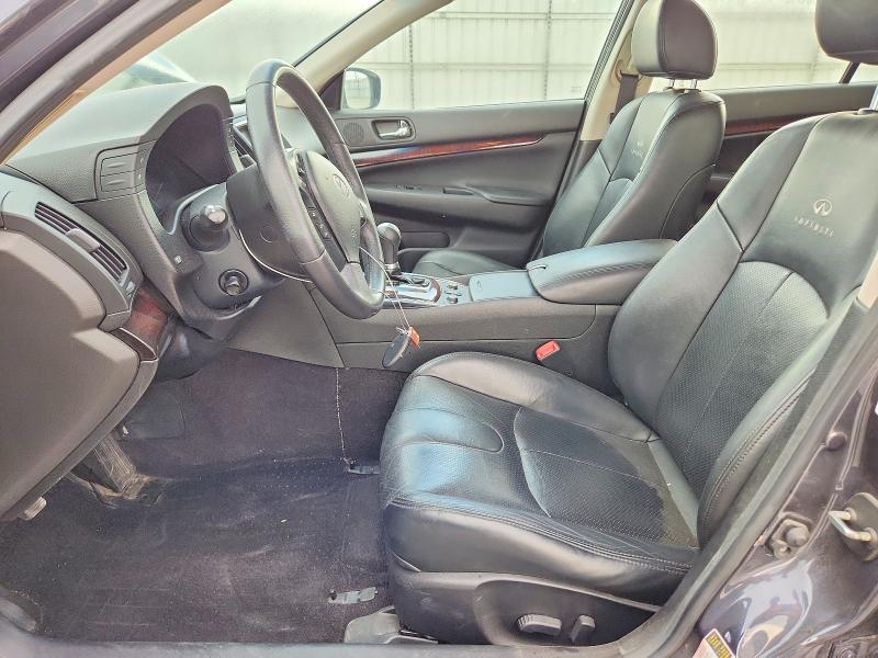 2012 Infiniti G VIN JN1CV6AR8CM975361 COPART salvage auction — SIDE, Ut - Salvage Certificate, sold $1,550 on 2026-09-04 (photo 7)