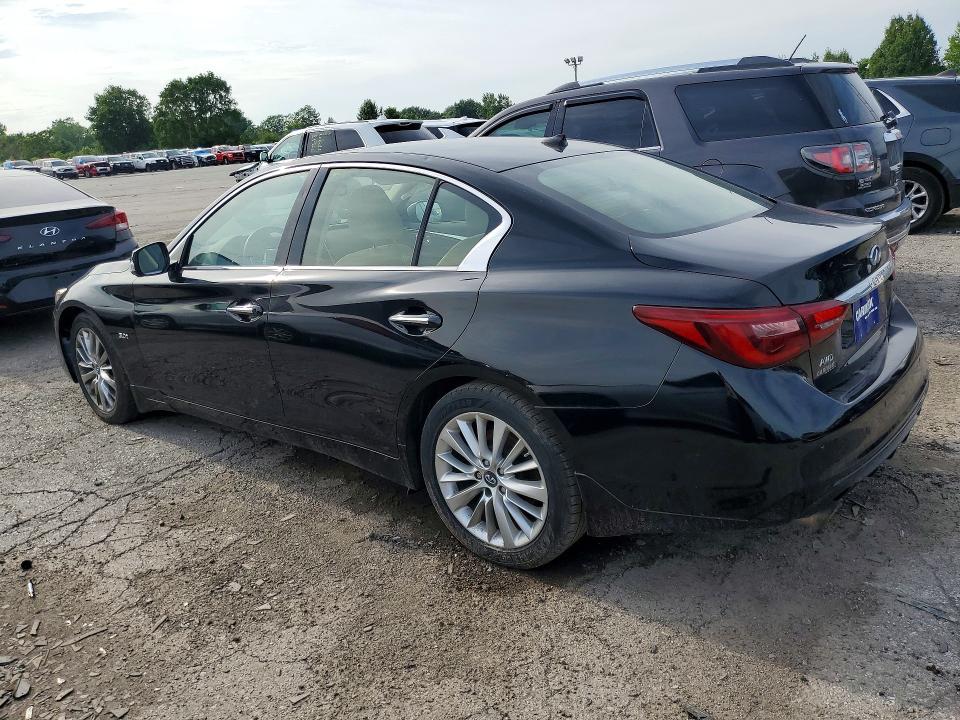 2019 Infiniti Q50 VIN JN1EV7AR9KM550180 COPART salvage auction — SIDE, In - Certificate Of Title, sold $1,050 on 2026-07-20 (photo 2)