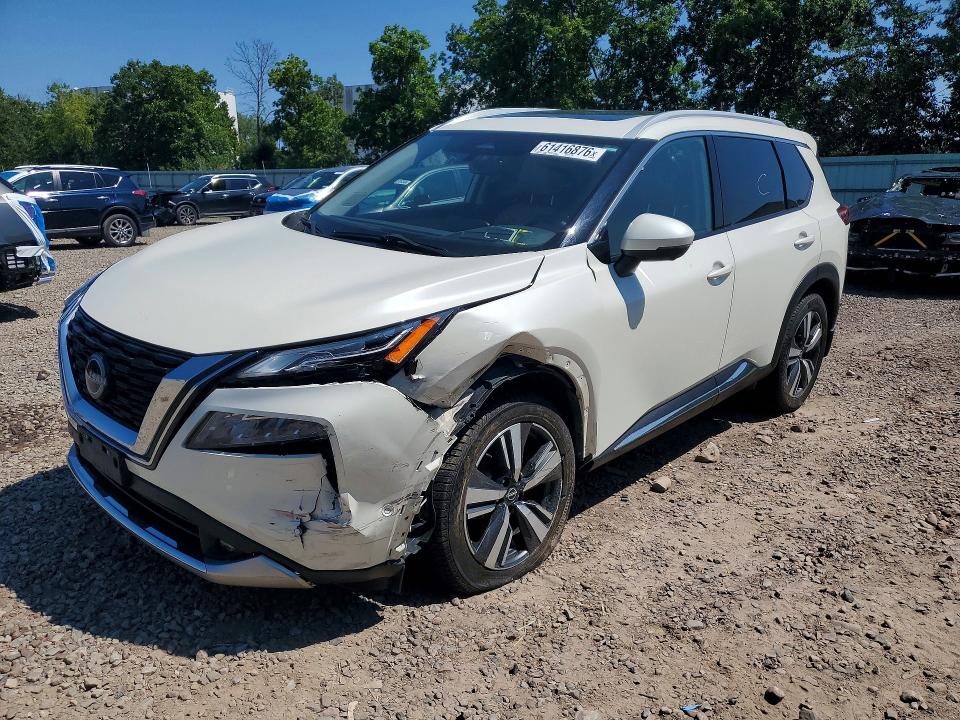 2022 Nissan Rogue VIN JN8BT3DD3NW275370 — COPART salvage auction photo
