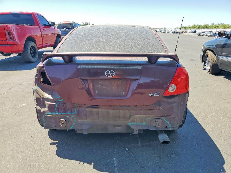 2007 Scion Tc VIN JTKDE177X70186628 COPART salvage auction — REAR END, CA - SALVAGE CERTIFICATE, sold $750 on 2026-07-16 (photo 6)