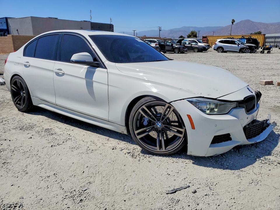 2014 BMW VIN WBA3A9G54ENS64880 COPART salvage auction — FRONT END, Ca - Salvage Certificate, sold $200 on 2026-08-19 (photo 4)