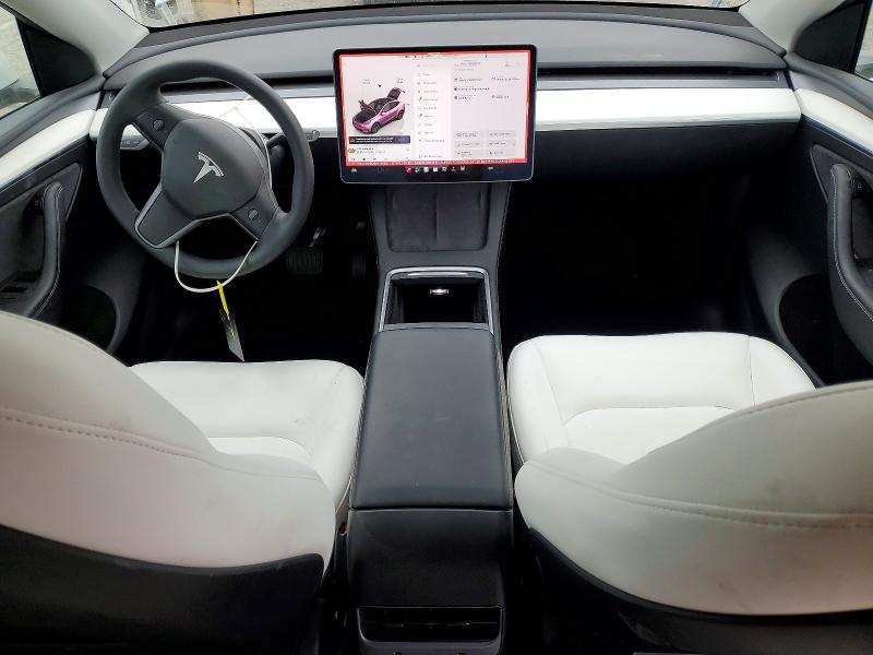 2024 Tesla Model y VIN 7SAYGDED8RF191931 COPART salvage auction — FRONT END, Ca - Salvage Certificate, sold $14,000 on 2026-07-14 (photo 8)