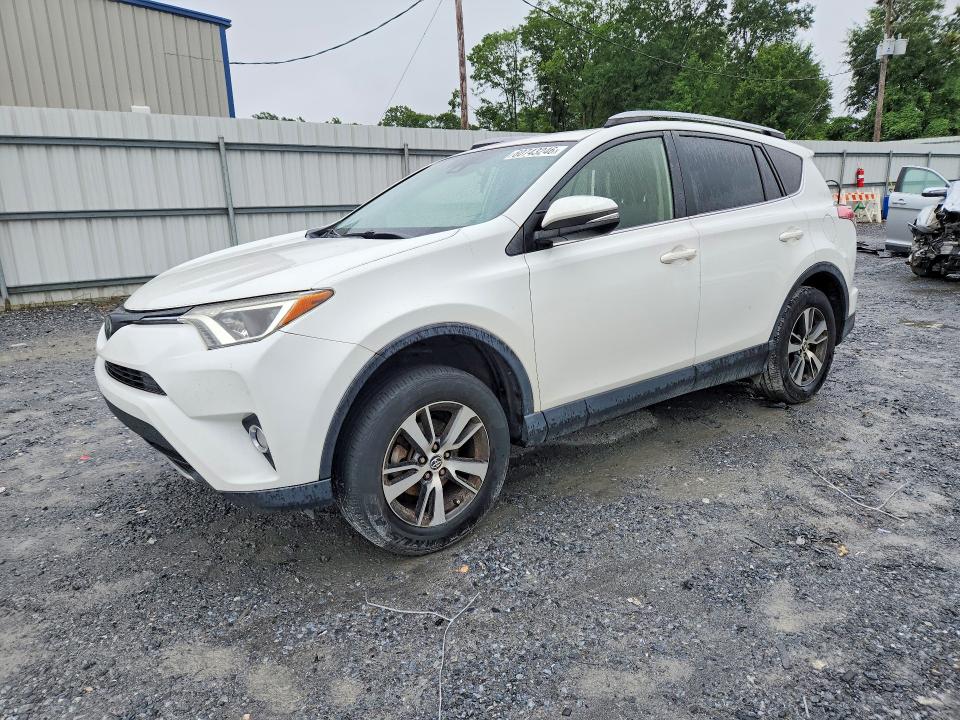 2018 Toyota Rav 4 VIN JTMWFREV0JJ747420 COPART salvage auction — REAR END, Nc - Salvage Certificate Of Title, sold $2,250 on 2026-07-29 (photo 1)