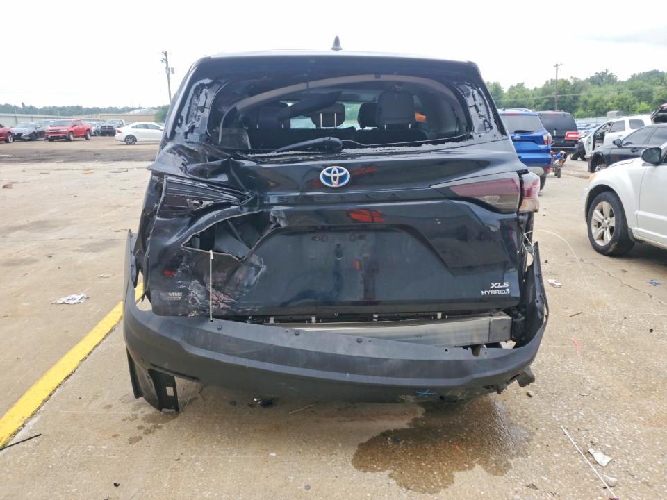 2023 Toyota Sienna VIN 5TDYRKEC3PS140445 COPART salvage auction — REAR END, KY - CERT OF TITLE-SALVAGE, sold $11,600 on 2026-08-19 (photo 6)