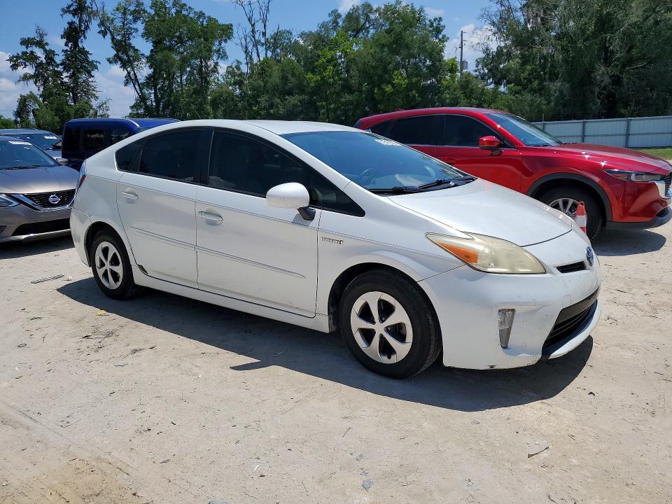 2012 Toyota Prius VIN JTDKN3DU1C1485353 COPART salvage auction — MINOR DENT/SCRATCHES, FL - CERTIFICATE OF TITLE, sold $900 on 2026-07-21 (photo 4)