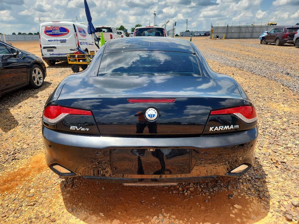 2012 Fisker Karma VIN YH4K14AA7CA001008 COPART salvage auction — VANDALISM, In - Certificate Of Title, sold $2,050 on 2026-07-29 (photo 6)