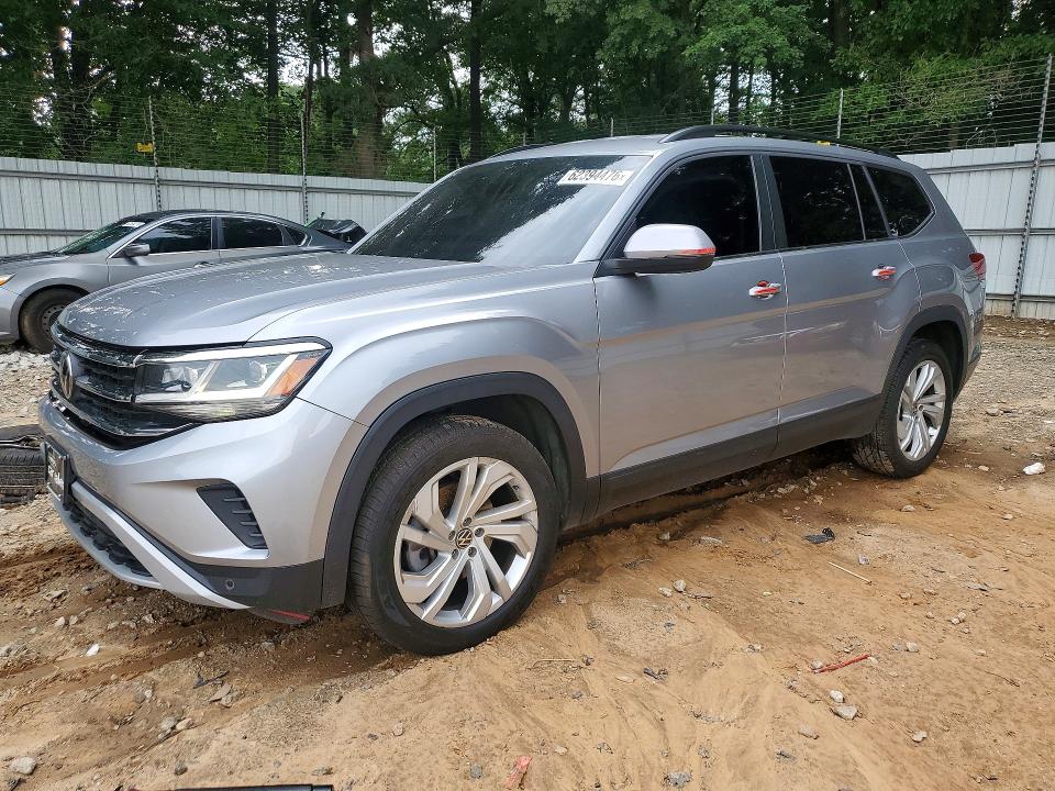 2021 Volkswagen Atlas VIN 1V2HR2CA7MC552896 — COPART salvage auction photo